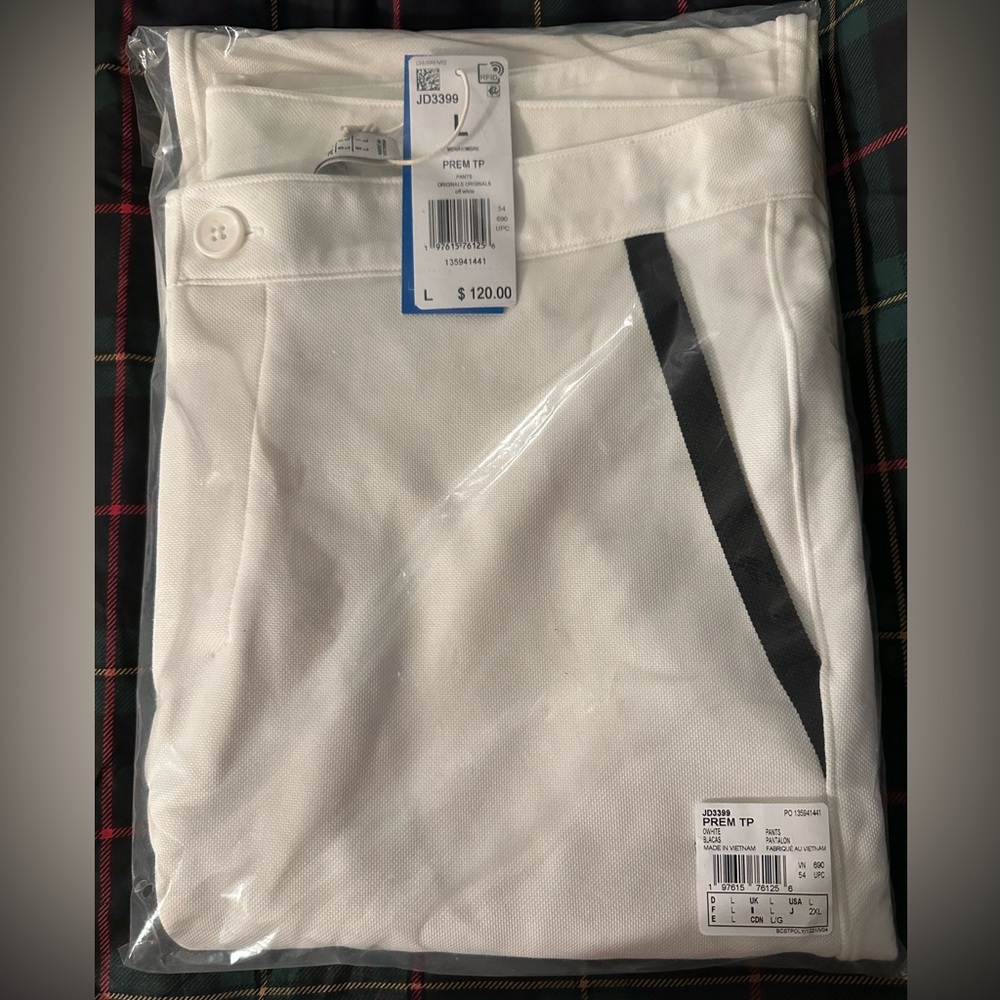 Adidas Men's Premium Tailored Pants S and L - Picture 9 of 10